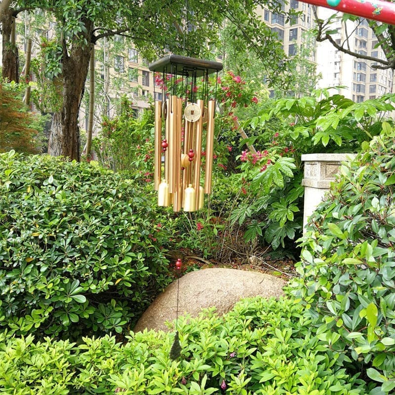 Carillon A Vent,Dehors Carillon A Vent Exterieur Zen,Carillon Japonais pour  Jardin Terrasse Arrière-Cour
