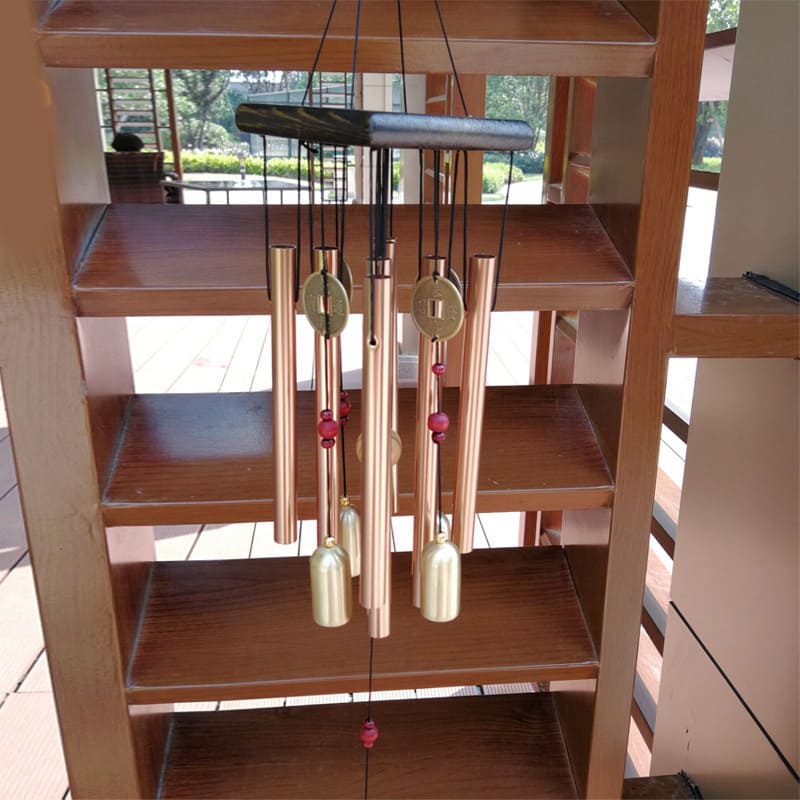 Carillon A Vent,Dehors Carillon A Vent Exterieur Zen,Carillon Japonais pour  Jardin Terrasse Arrière-Cour